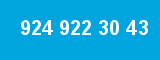 924 922 30 43